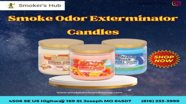 smoke odors with Smoke Odor Exterminator Candles available in St.Joseph